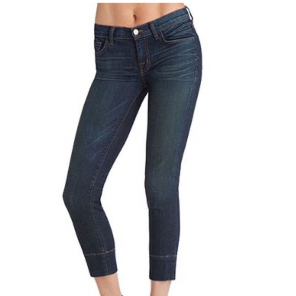 J Brand Colette Murphy. Cropped Slim Jeans Size 26